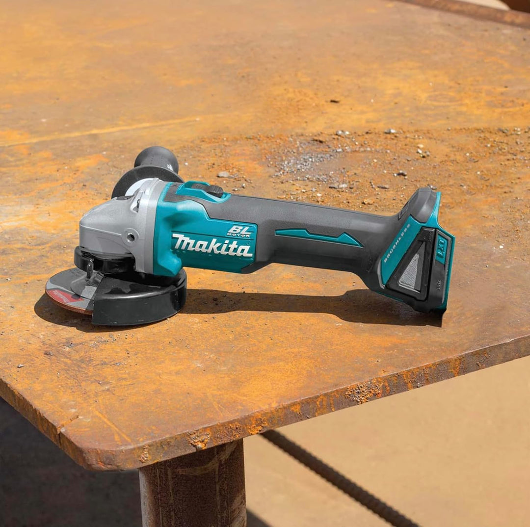 Makita DGA504Z Akku-Winkelschleifer 18 V (ohne Akku, ohne Ladegerät) ohne Akku ohne Ladegerät, ohne