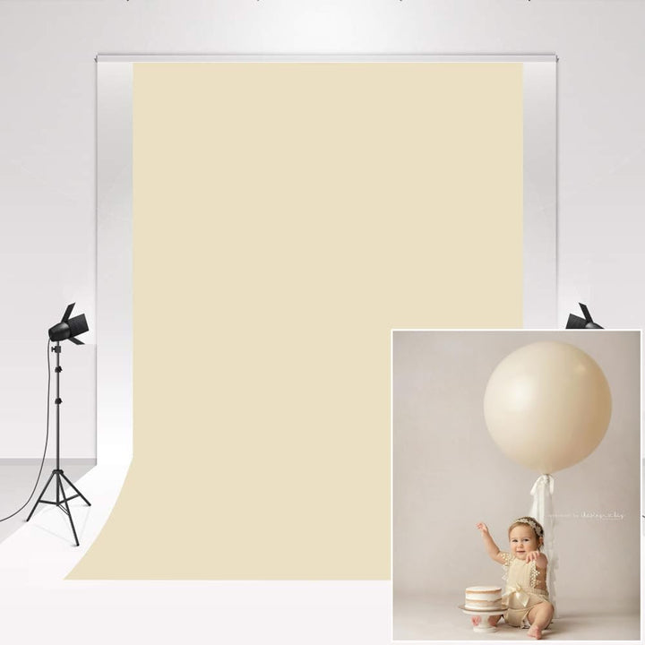 Kate Backdrops für Fotografie Retro Light Yellow Solid Color Phot Hintergrund für Newborn Portrait S