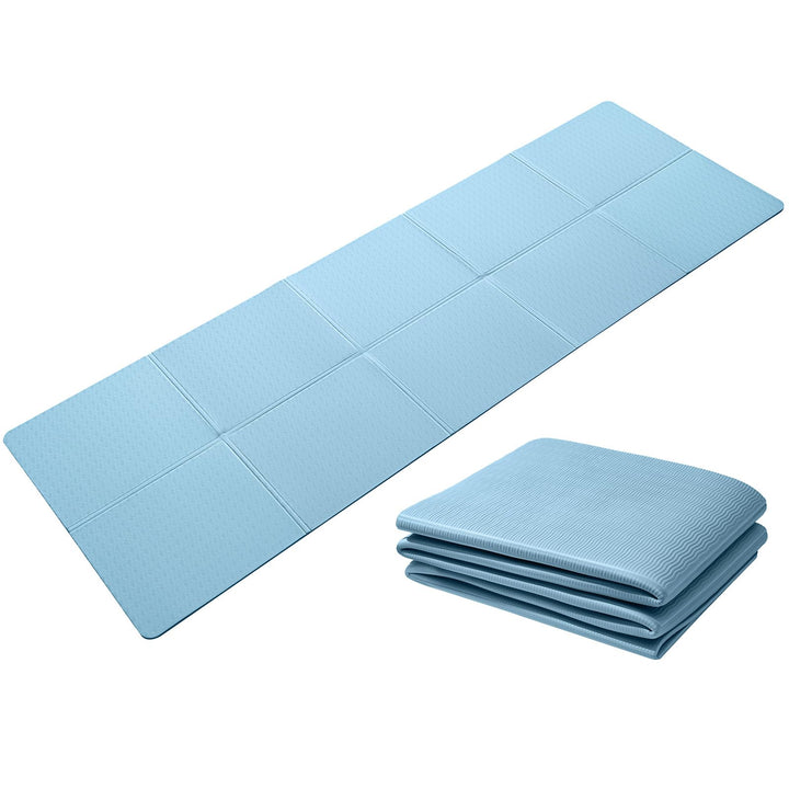Good Nite Faltbare Yogamatte, rutschfest, tragbar, Fitnessmatte, faltbar, leicht, Gymnastikmatte, Pi