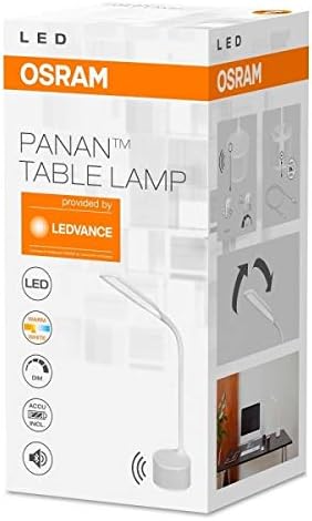 Osram LED Panan Speaker Schreibtisch-Leuchte, für innenanwendungen, Warmweiss, dimmbar per Touch-Sch