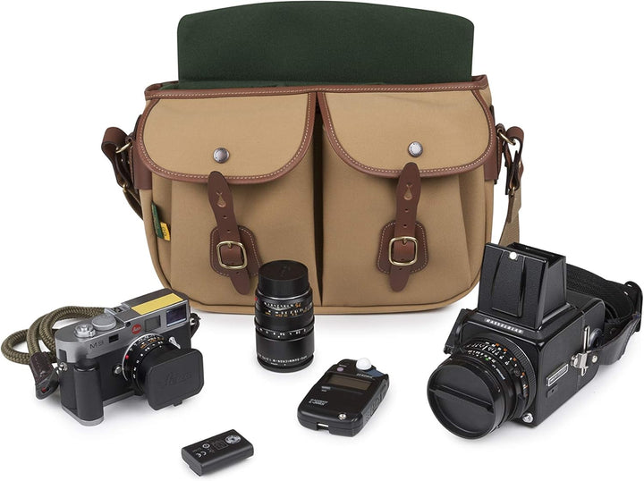 Billingham Hadley Pro 2020 Kameratasche (Khaki Canvas/Tan Leder) Khaki Canvas / Hellbraunes Leder, K