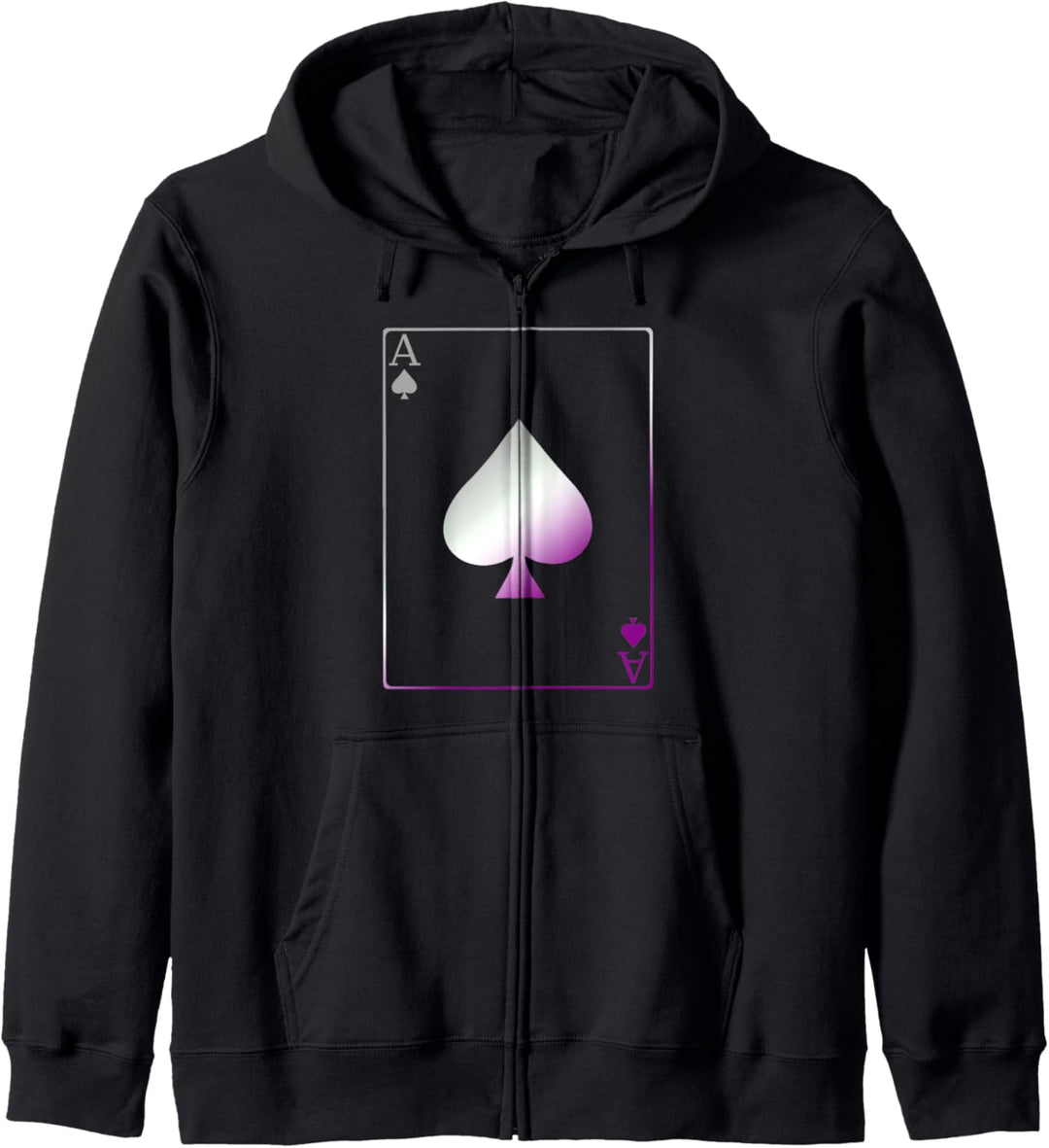 Ace Asexuelles Kapuzenjacke