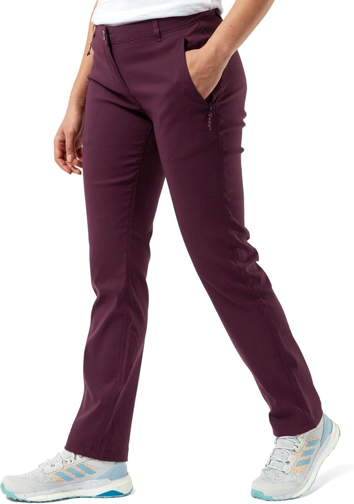 Craghoppers Damen Wanderhose Kiwi Pro Hose 38 Mid Khaki, 38 Mid Khaki
