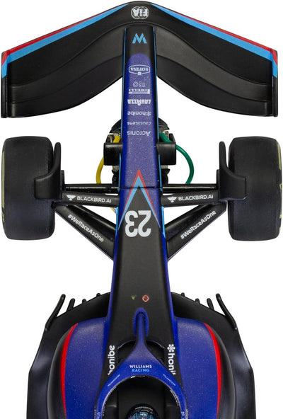 Scalextric Hornby Hobbies LTD C4425 Williams Fw44-Alexander Albon 2022 Slot-Cars Formel 1 Rallye, Bl