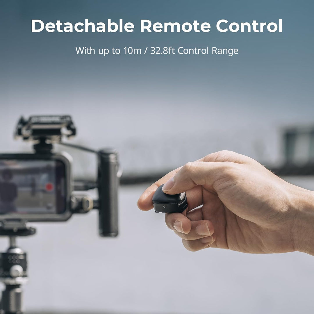 SMALLRIG Phone Video Cage Dual Handheld Kit für iPhone 16 Pro Max, Phone Rig mit kabellosem Quick Re