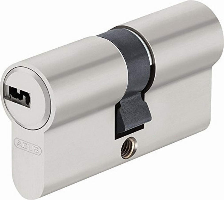 ABUS EC-SNP 45009 Türzylinder Für Aussentüren/Wohnungstüren, silber 45/45 mm, 45/45 mm