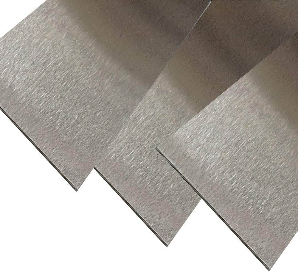 Edelstahl Blechstreifen V2A geschliffen 2 Meter lang 0,8 mm stark (30 mm), 30 mm
