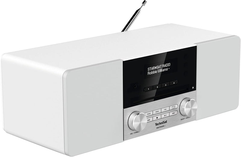 TechniSat DIGITRADIO 3 - Stereo DAB Radio Kompaktanlage (DAB+, UKW, CD-Player, Bluetooth, USB, Kopfh