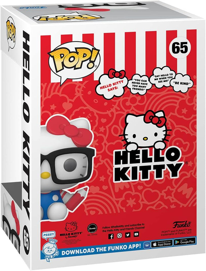 Funko Pop! Sanrio: Hello Kitty - HK Nerd - Vinyl-Sammelfigur - Geschenkidee - Offizielle Handelsware
