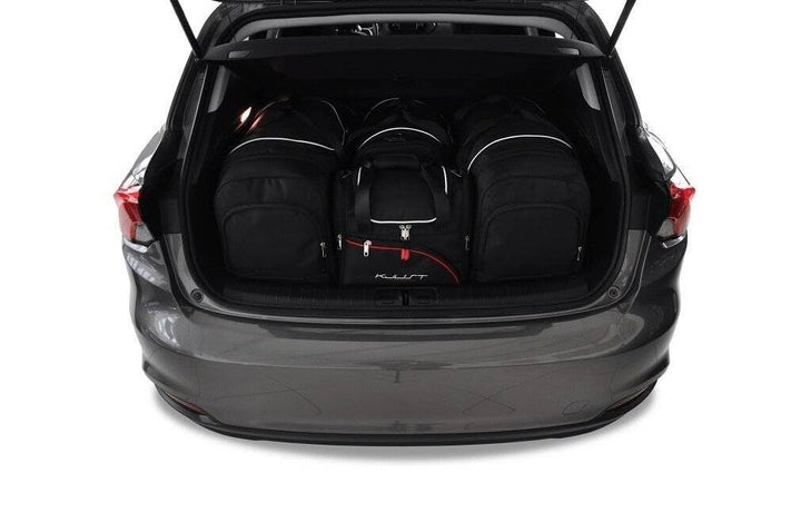KJUST Dedizierte Reisetaschen 4 stk kompatibel mit FIAT TIPO HATCHBACK II 2016+