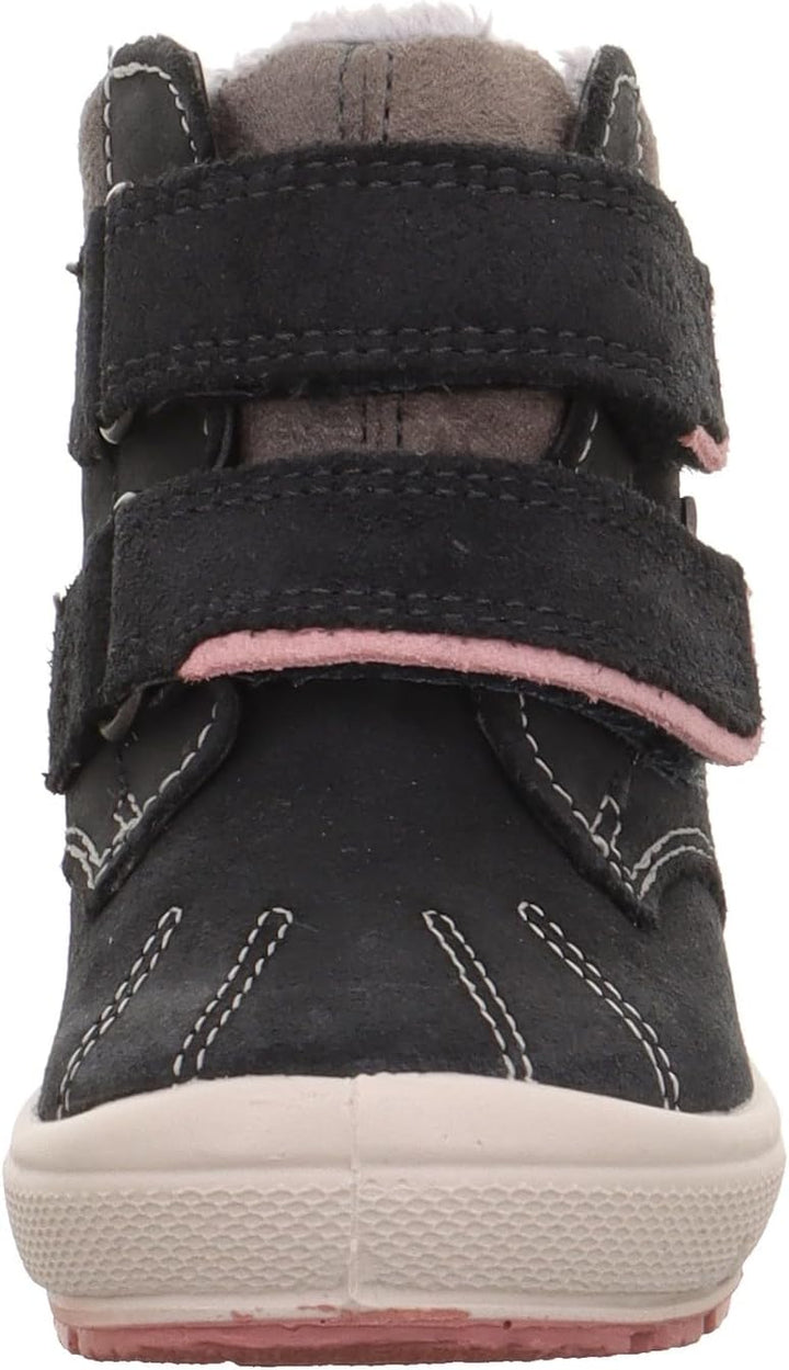 Superfit Jungen GroovySchneestiefel 22 EU Grau Rosa 2000, 22 EU Grau Rosa 2000