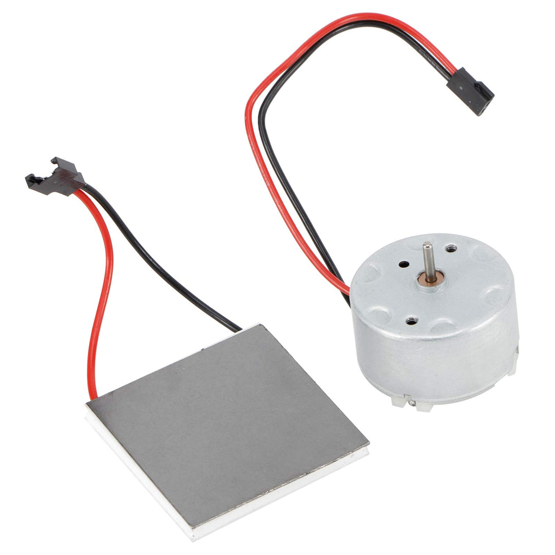Dioche Ersatzmotoren für Herdlüftermotor Labuduo Log Burner Ecofan-Kit für Caframo 35-mm-Kaminlüfter