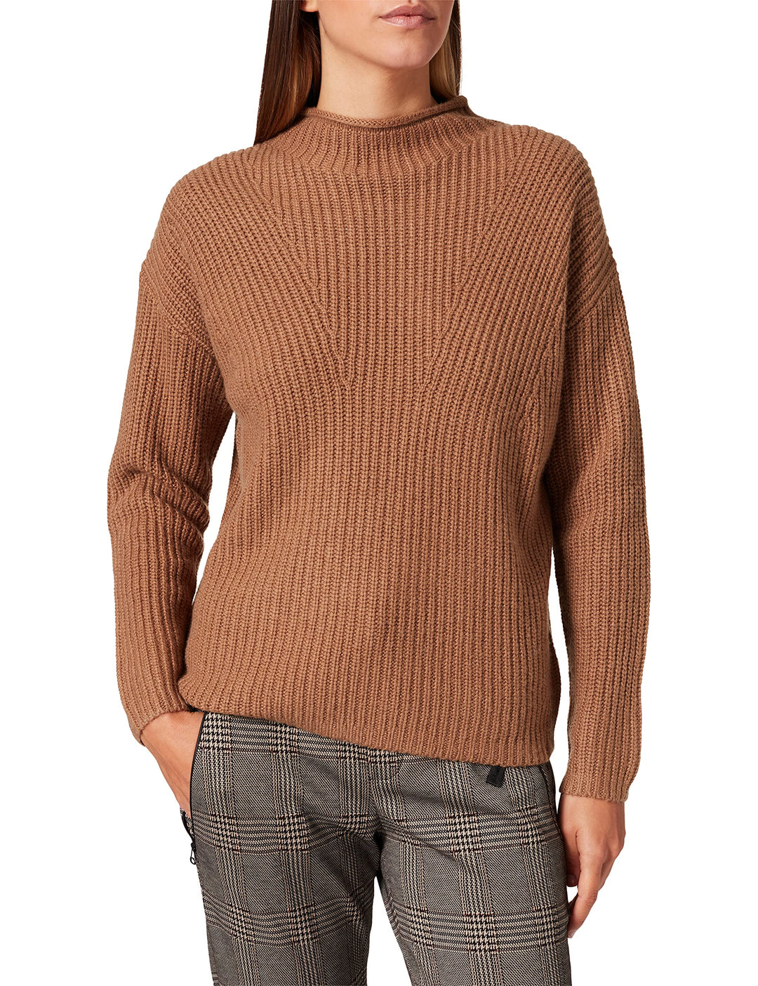 Camel Active Womenswear Damen 3095366K13 Pullover XS Caramel, XS Caramel