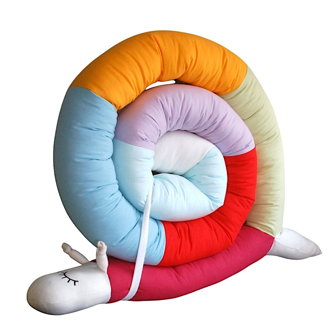 Bettschlange/Bettschnecke XXL (Motiv Pastell) Länge 250cm **personalisierbar** Seitenschläferkissen