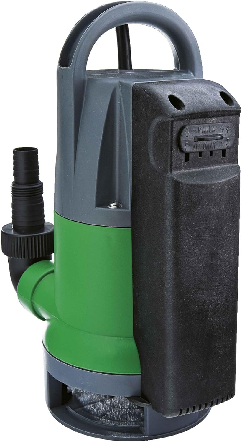 RIBILAND 988 Tauchpumpe mit integriertem Schwimmerschalter, 550 W