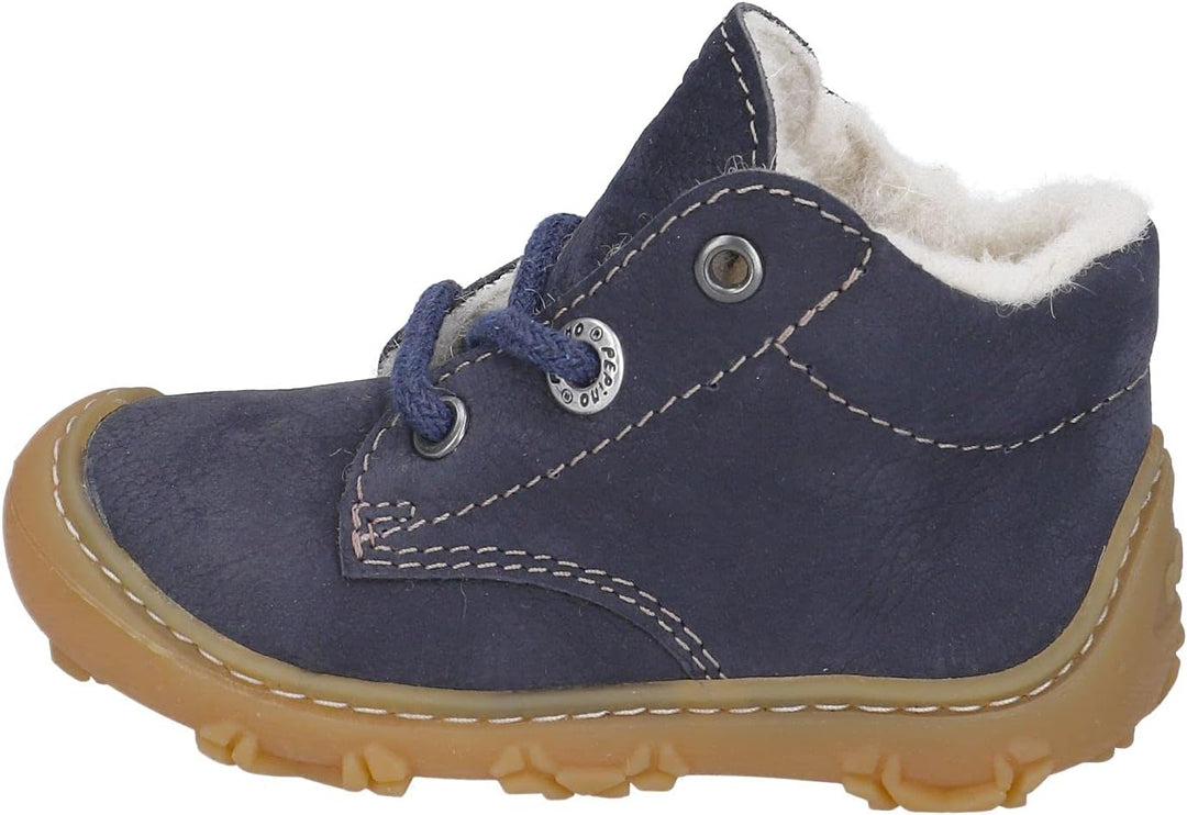 RICOSTA Mädchen und Jungen Winterstiefel Colin, Kinder Lauflernschuhe, Weite: Weit, terracare,Barfus