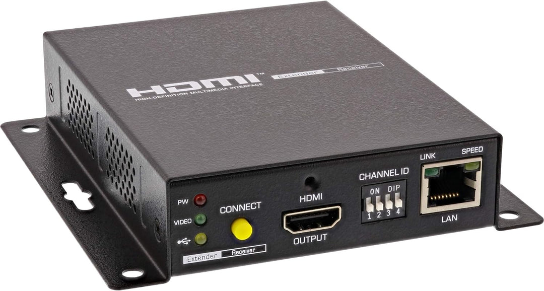 InLine 64601 HDMI USB KVM über IP Extender, Verlängerung über UTP, 4K bis 100m