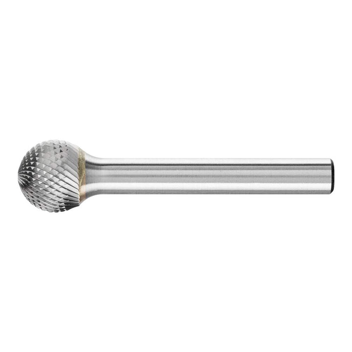 PFERD HM-Frässtift, Kugelform KUD, Zahnung MICRO, Frässtift-ø 12mm, Schaft-ø 6mm, Länge 51mm, 211128