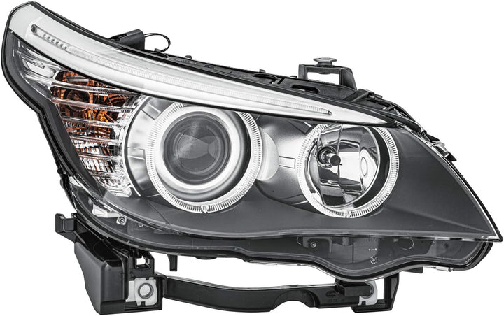 HELLA 1EL 009 449-021 DE/Halogen-Hauptscheinwerfer - rechts - für u.a. BMW 5 (E60), Rechts
