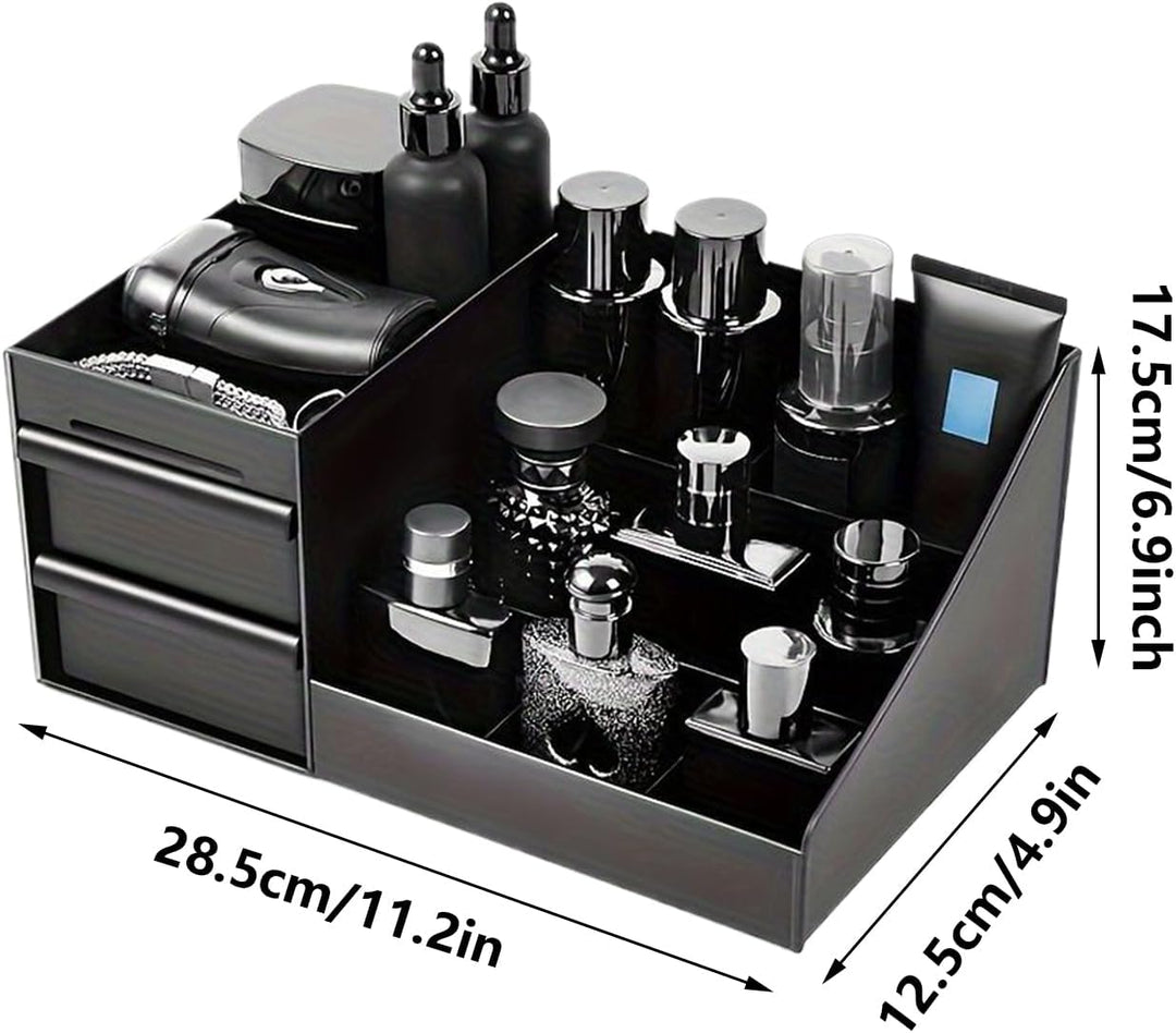 Make-up-Organizer für Schminktisch, Schmuck-Kosmetikkoffer, Schreibtisch-Kosmetikaufbewahrung, für H