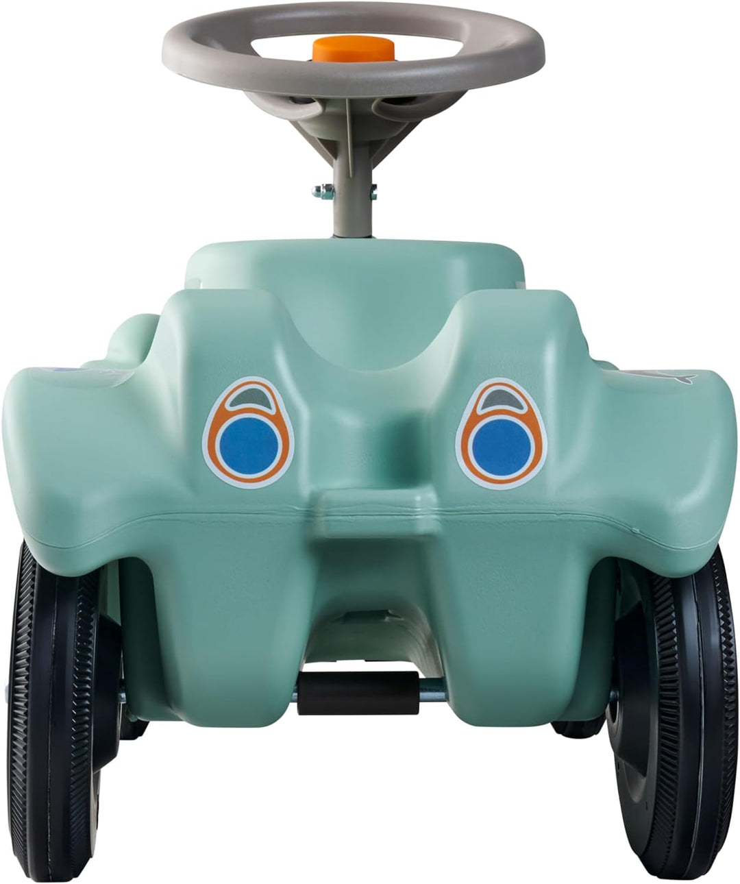 BIG Bobby Car Classic Green Sea - Rutschauto ab 1 Jahr im bunten Meeres-Design mit grauem Sicherheit