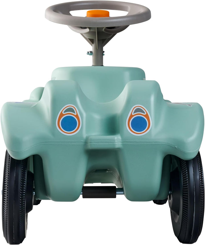 BIG Bobby Car Classic Green Sea - Rutschauto ab 1 Jahr im bunten Meeres-Design mit grauem Sicherheit