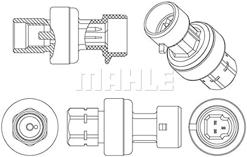 MAHLE ASE 4 000P A/C-Sensor BEHR PREMIUM LINE