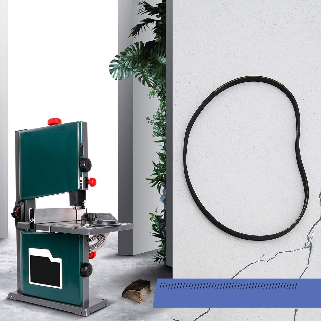 EMSea 4PJ 610 Antriebsriemen 7233190017 schwarz Gummi Synchronriemen kompatibel mit Metabo/Electra B