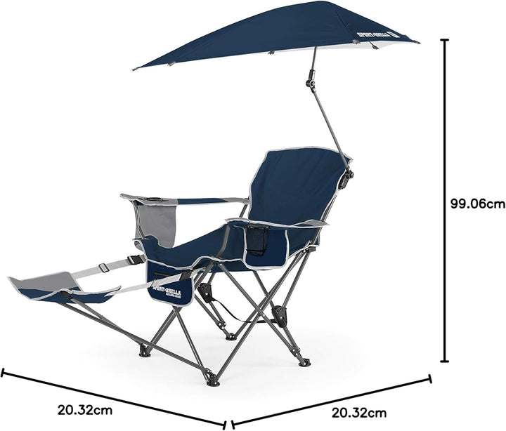 Sport-Brella Liege Stuhl Midnight Blue, Midnight Blue