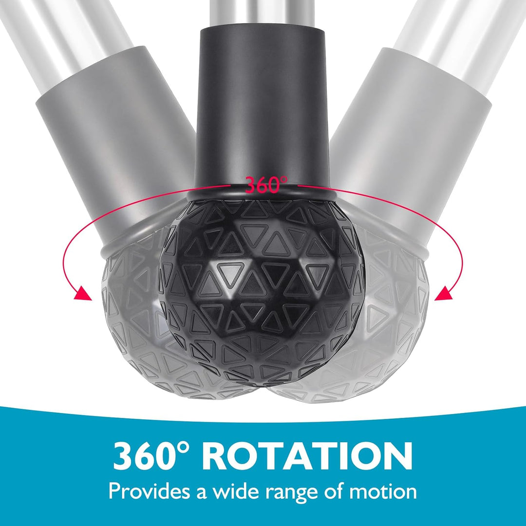 DASKING Landmine Aufsatz für Langhantel 50mm, Robuste Tragbare 360° Langhantel Landmine für Rudern,