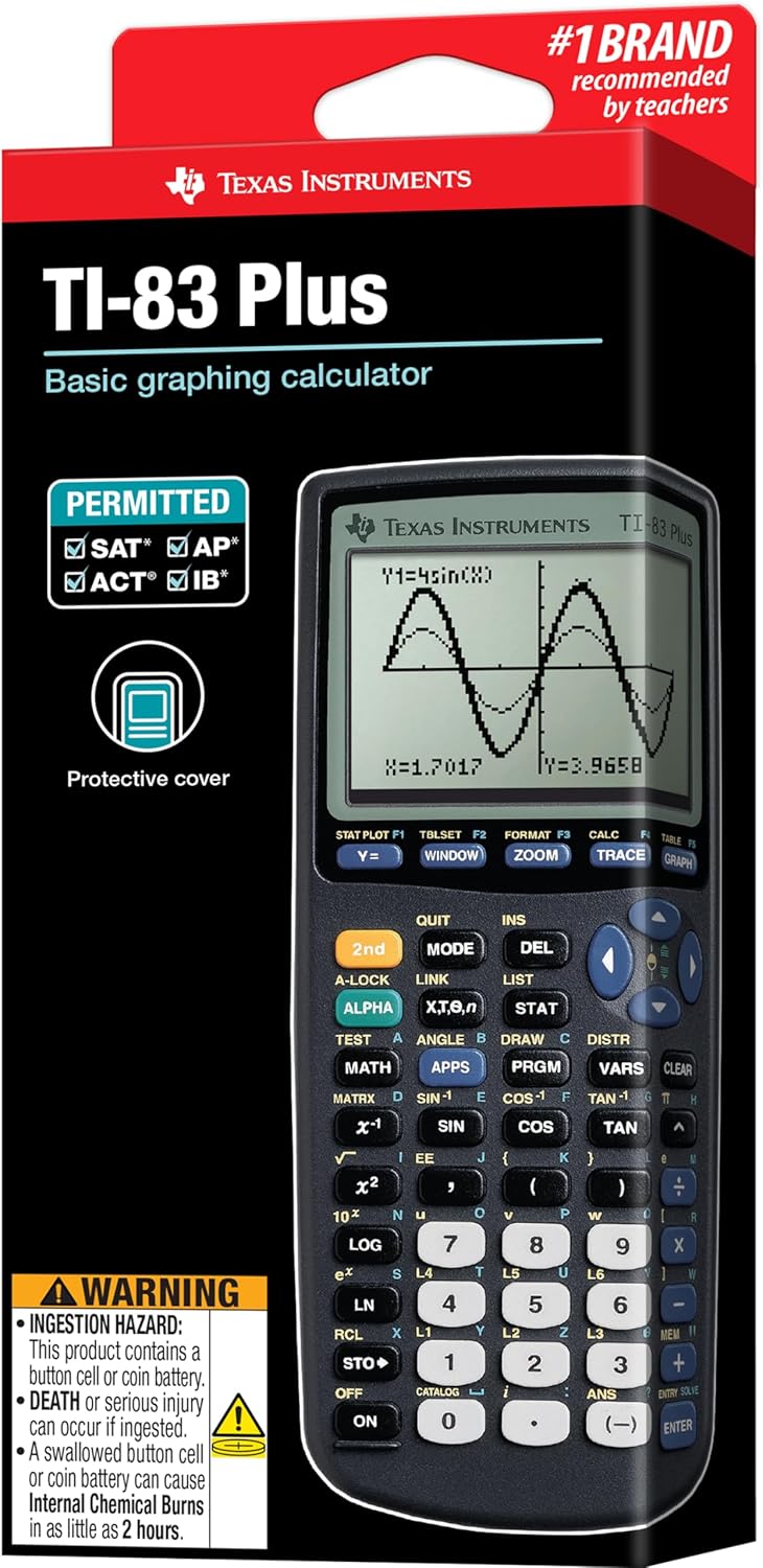 Texas Instruments TI83 Plus Graphikrechner 184 Kb