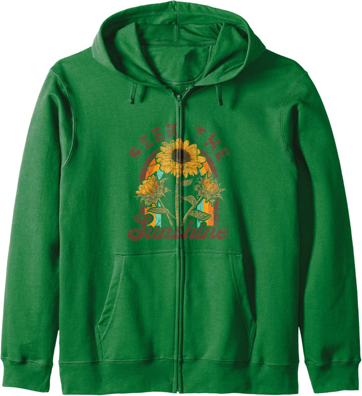 Seek the Sunshine vacation casual graphic for women Kapuzenjacke