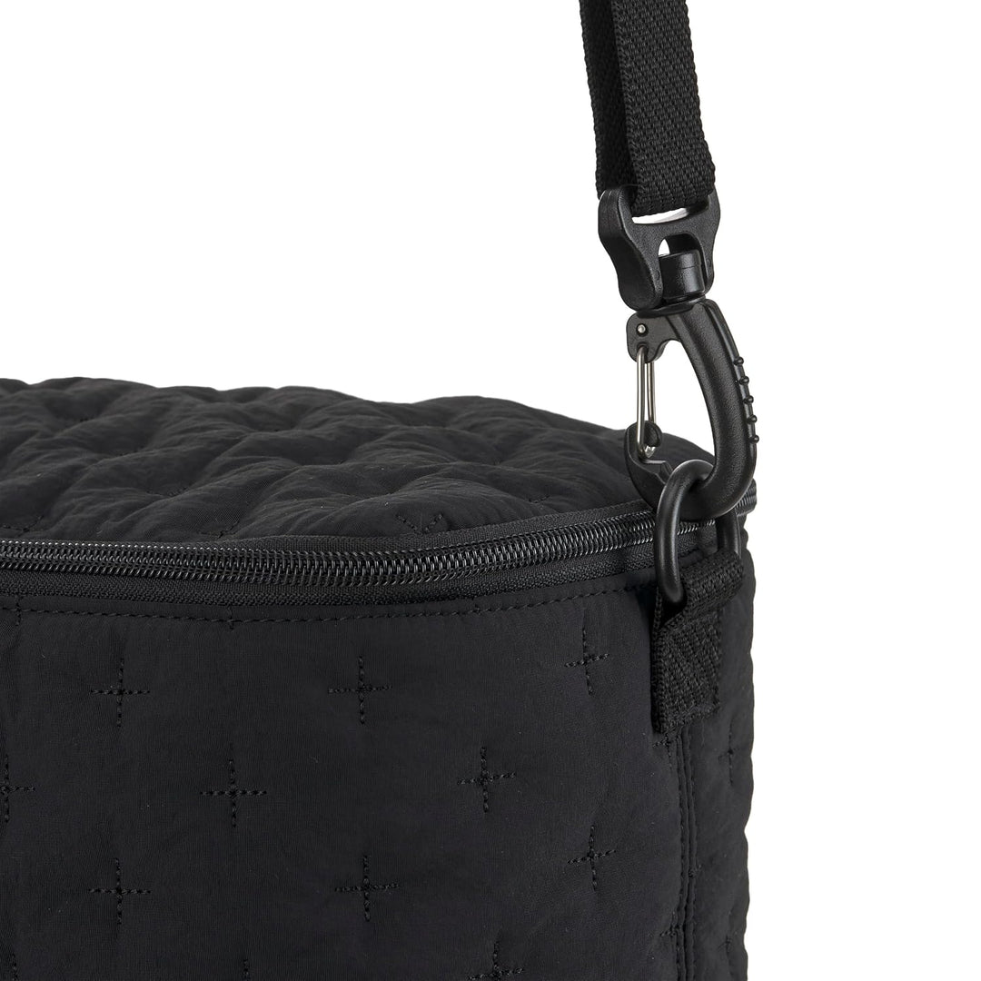 LÄSSIG Umhängetasche Enoa Buggy Organizer Quilted Black schwarz
