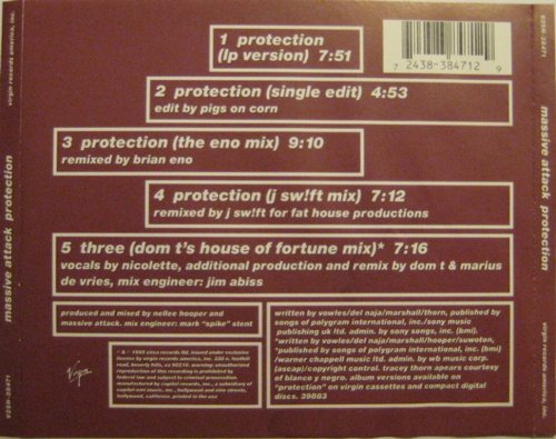 Protection, Audio-CD