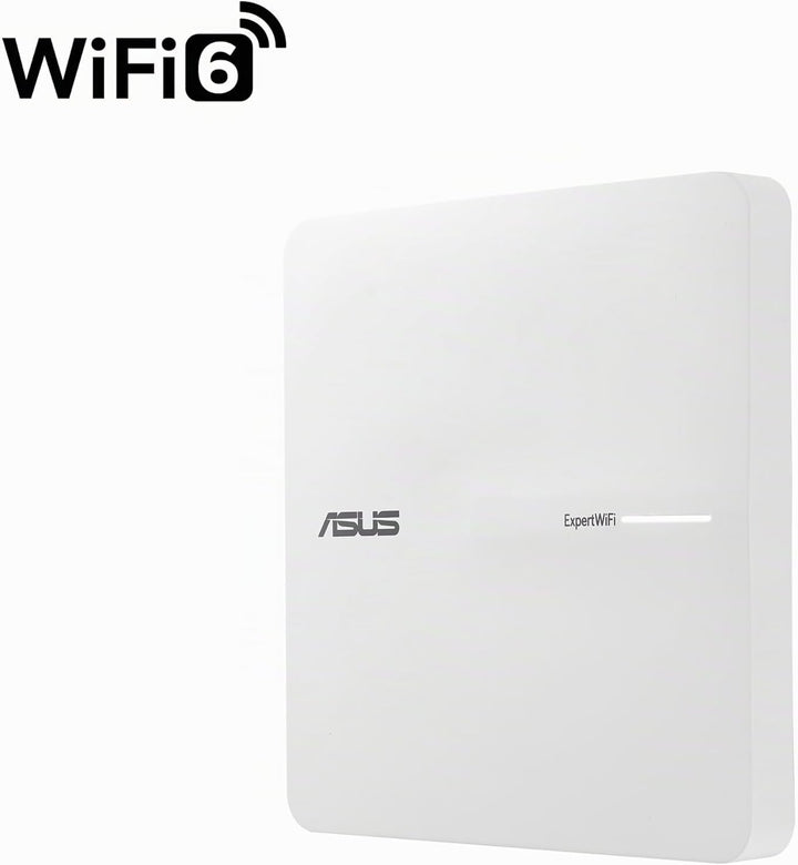 ASUS ExpertWiFi EBA63 AX3000 PoE Dual Band Access PoE, SDN, VLAN, Dashboard, AiMesh, PoE- oder AC-Ad