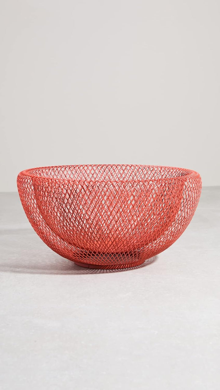 MOMA Wire MESH Bowls | OBSTSCHALEN Rot