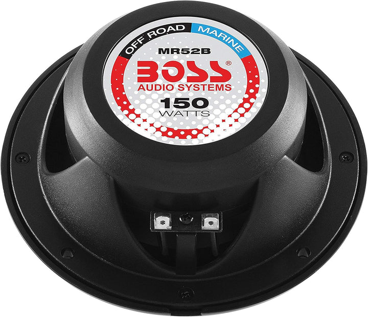 5.25IN 150W MRNE SPKR BLK MR25B 150 W, 13,3 cm, Schwarz, MR25B 150 W, 13,3 cm, Schwarz