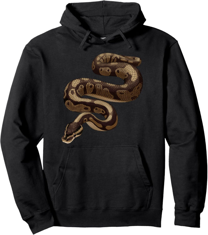 Schlange Königspython Pullover Hoodie