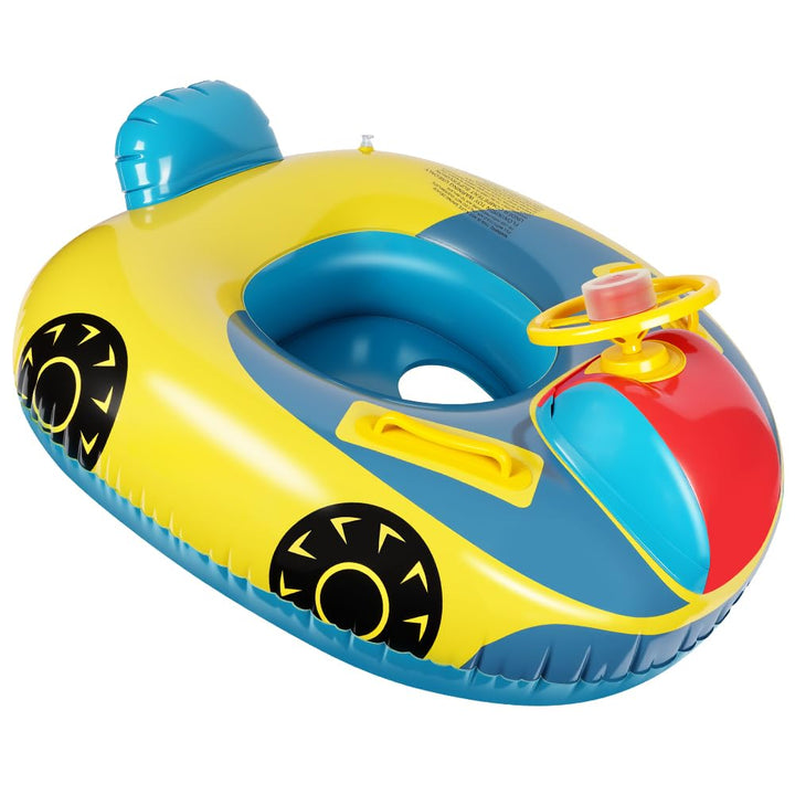 Vicloon Baby Schwimmring,Baby Float Kleinkinder Schwimmsitz,Baby Pool Schwimmring Automobil Stil mit