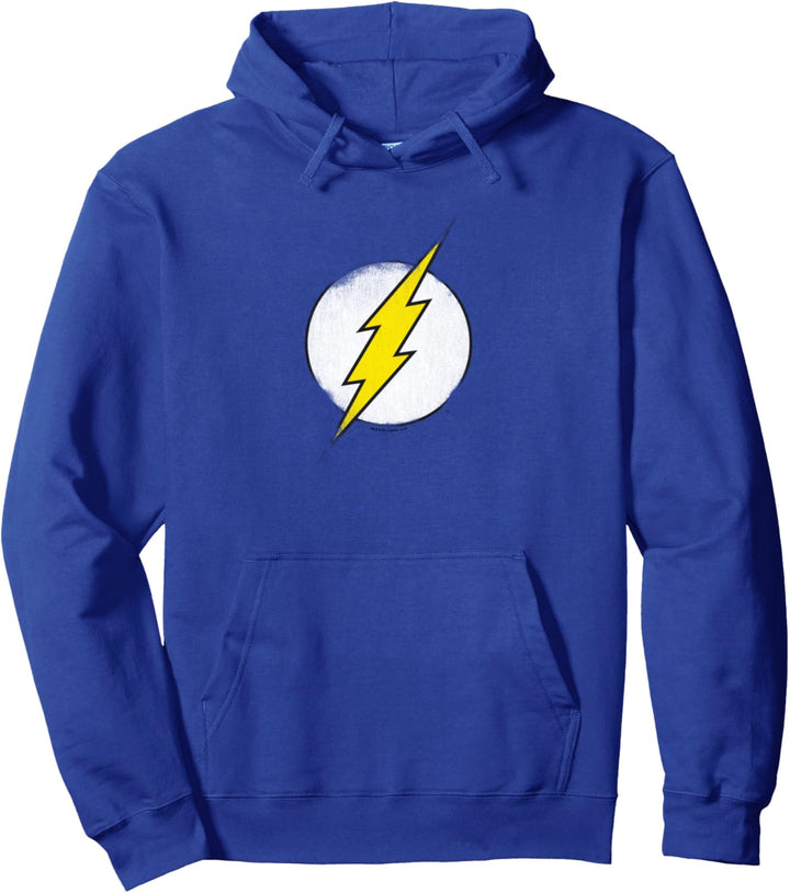 The Flash Rough Flash Logo Pullover Hoodie