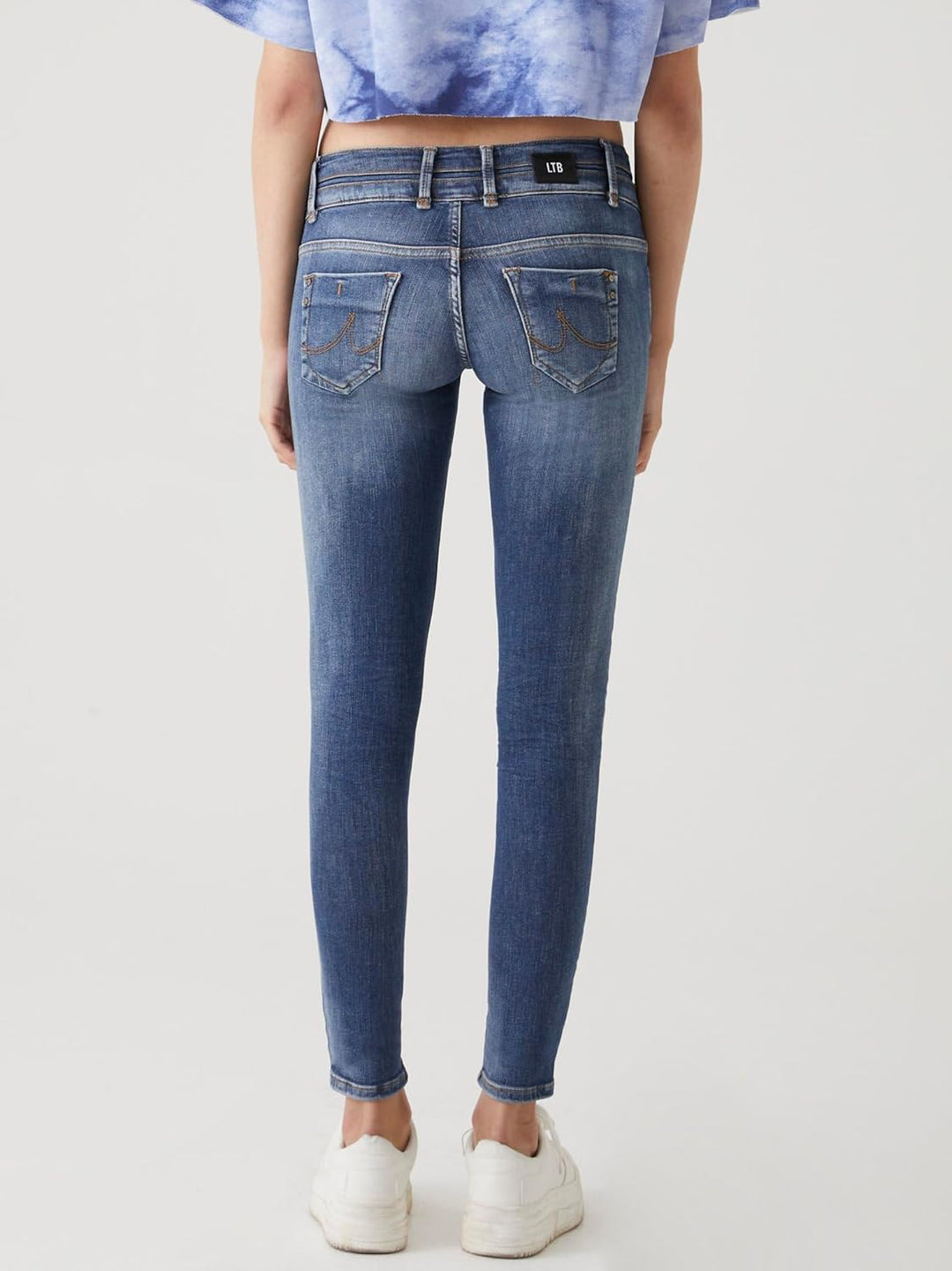 LTB Damen Jeans Julita X Extra Skinny Fit - Blau - Mitena Wash W24-W34 Baumwolle 25W / 36L Gaila Und