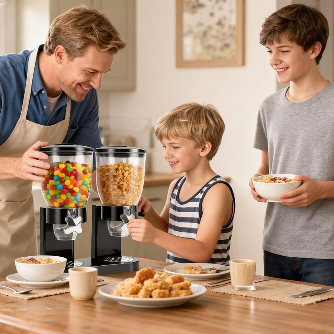 Cereal Dispenser 2L, Luftdichter Müslispender für die Organisation des Küchenvorratsraums, Müslispen