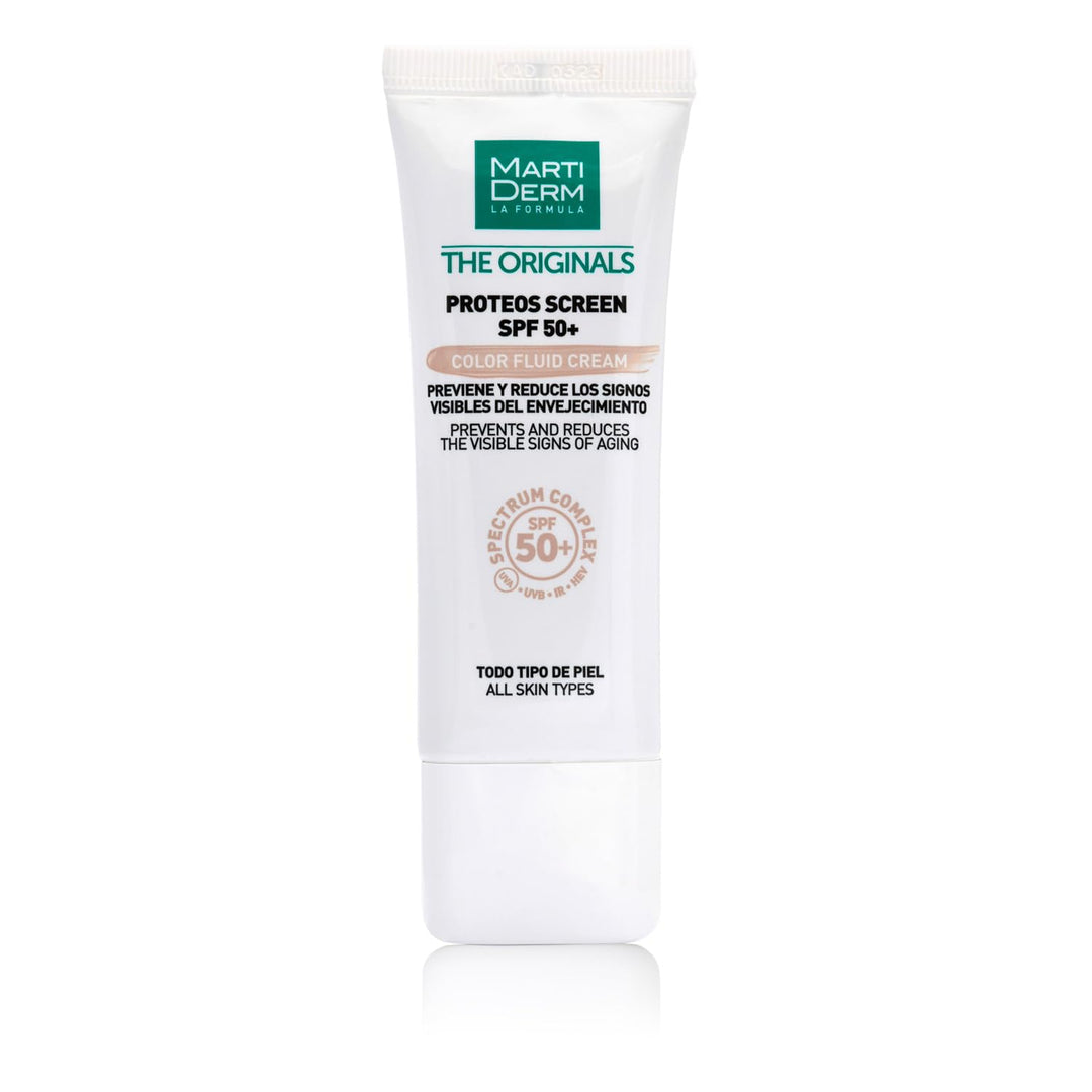 MARTIDERM PROTEOS SCREEN SPF50+ + FARBFLÜSSIGKEITSCREME 40 ML