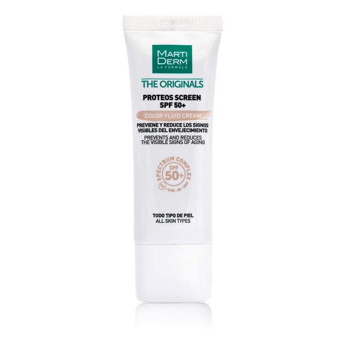 MARTIDERM PROTEOS SCREEN SPF50+ + FARBFLÜSSIGKEITSCREME 40 ML
