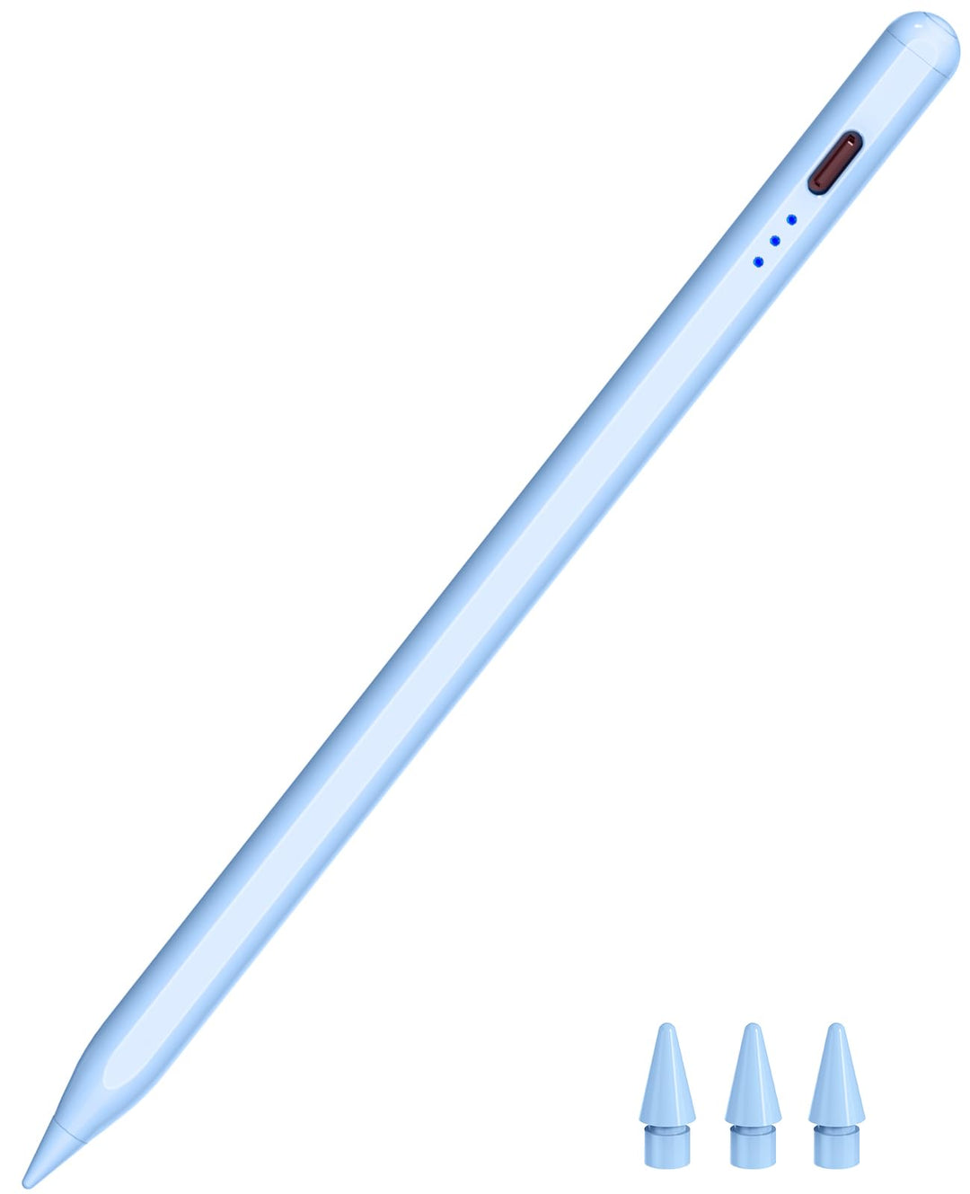 Stift für iPad 2018-2023, HATOKU Pencil für iPad mit Tilt Sensitivity & Palm Rejection, Magnetischer