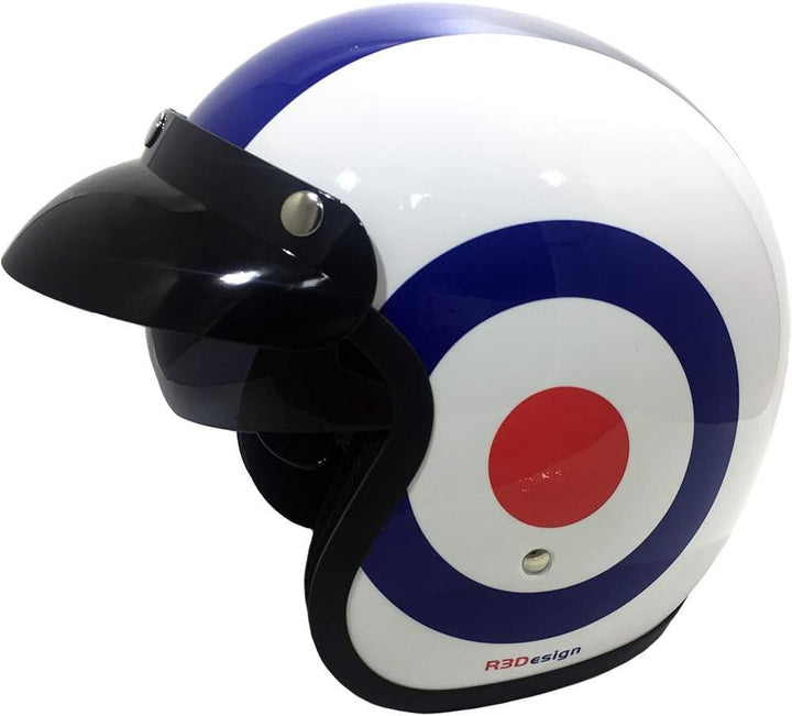 Viper VPR Motorbike Helmet RSV06 Plus Open Face Jet Motorcycle Hwlmet Scooter Biker Rider Crash Spor