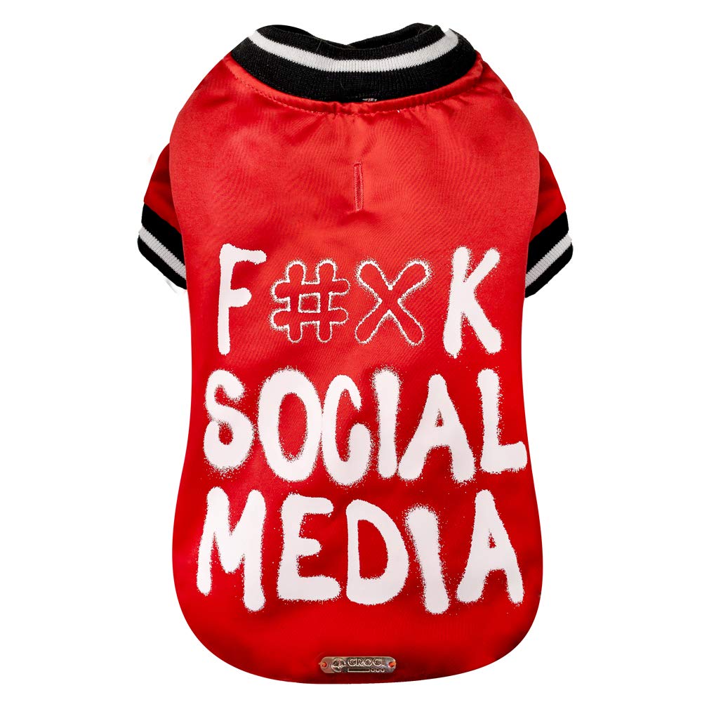 Croci Kreuzweste gepolstert Social Media 40 cm - 25 g, 40 CM