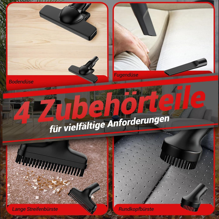 LDHTHOPI Akku Staubsauger für Makita 18V,20000 Pa Starke Saugleistung,1,28 kg Leichter Staubsauger m