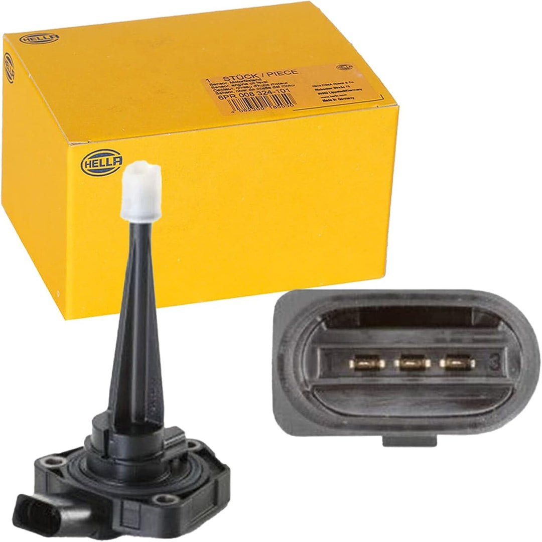 HELLA 6PR 013 680-101 Sensor, Motorölstand - 3-polig - mit Dichtung