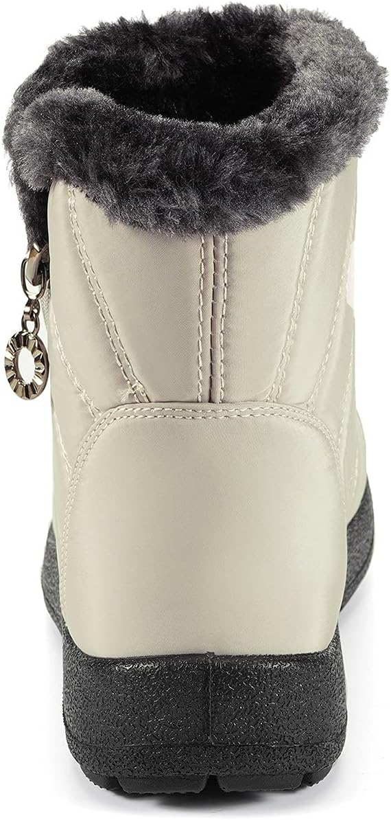 Gaatpot Kinder Winterschuhe Jungen Mädchen Winterstiefel Schneestiefel Wasserdicht Warm gefütterte S